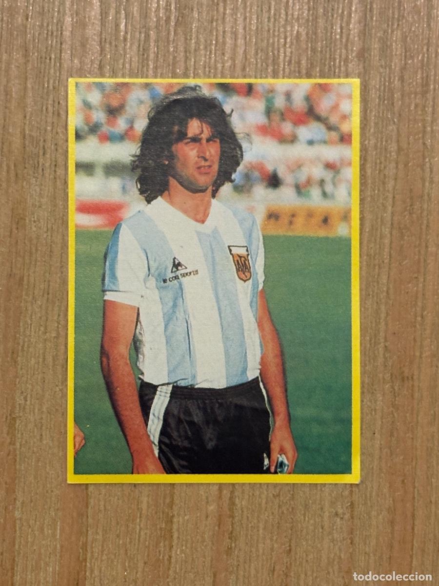 Cromos de f&uacute;tbol: 37. CROMO N 87 MARIO KEMPES ARGENTINA COLECCION DE CROMOS FUTBOL EN ACCION DANONE 82