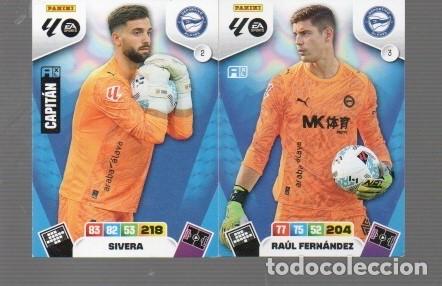 Cromos de f&uacute;tbol: DIEZ CROMO LA LIGA A&Ntilde;O 2025 - 2026 XL ADRENALYN Y PANINI ALAV&Eacute;S N&ordm;1BIS- 2 -3-4.-5 - 6 -7 -9 -11 -12
