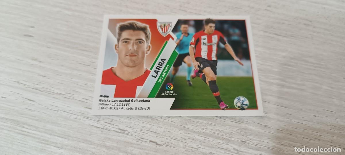 Cromos de f&uacute;tbol: LARRA COLOCA NUNCA PEGADO LIGA ESTE 19 20 2019 2020