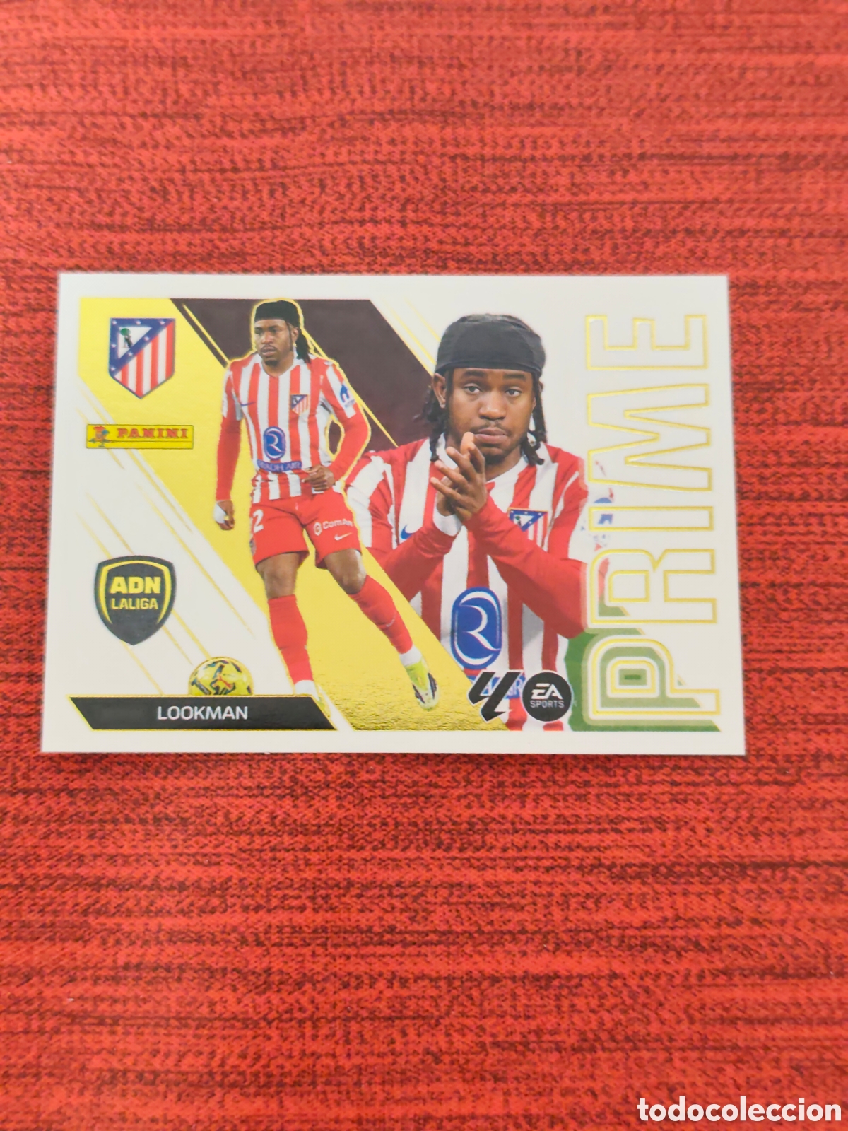 Cromos de f&uacute;tbol: PRIME 7 LOOKMAN ATL&Eacute;TICO MADRID EDICIONES ESTE 2026 2027
