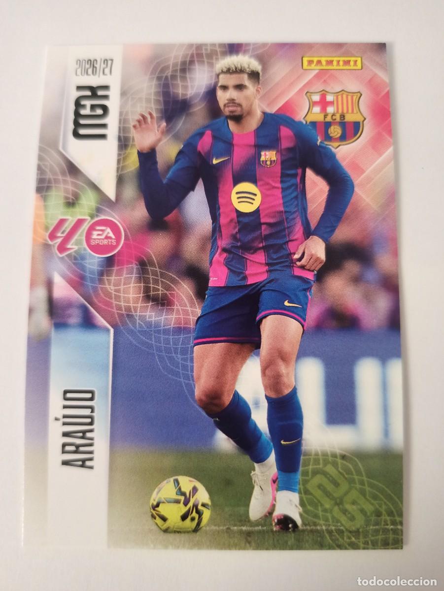 Football Stickers: Araujo 80 - Barcelona - MEGACRACKS 2026 2027 - 26 27 - MGK - PANINI