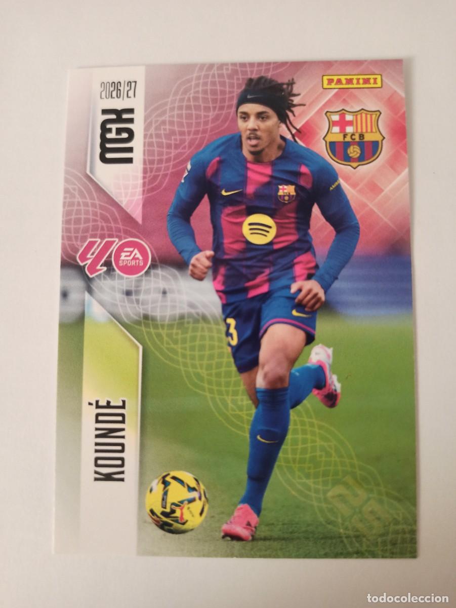 Football Stickers: Kounde 76 - Barcelona - MEGACRACKS 2026 2027 - 26 27 - MGK - PANINI