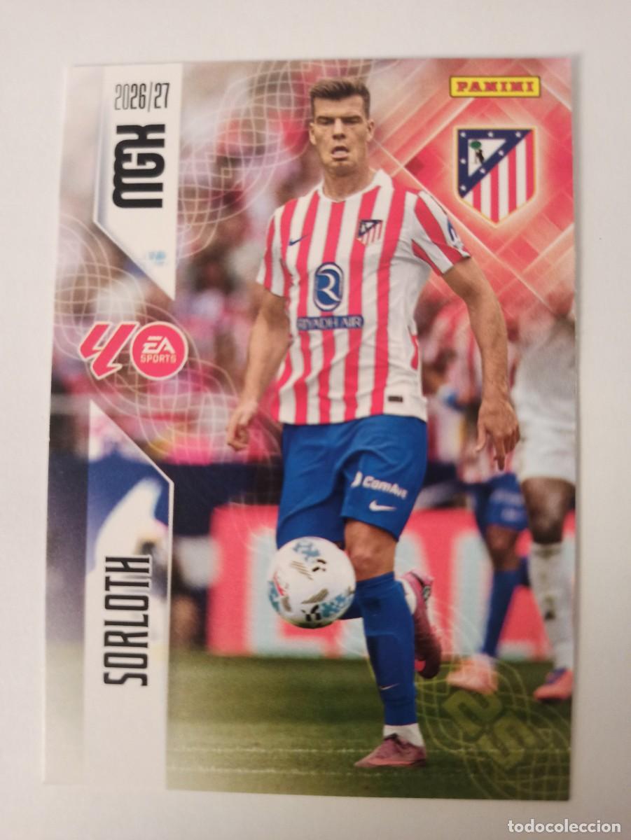 Football Stickers: Sorloth 72 - At. Madrid - MEGACRACKS 2026 2027 - 26 27 - MGK - PANINI