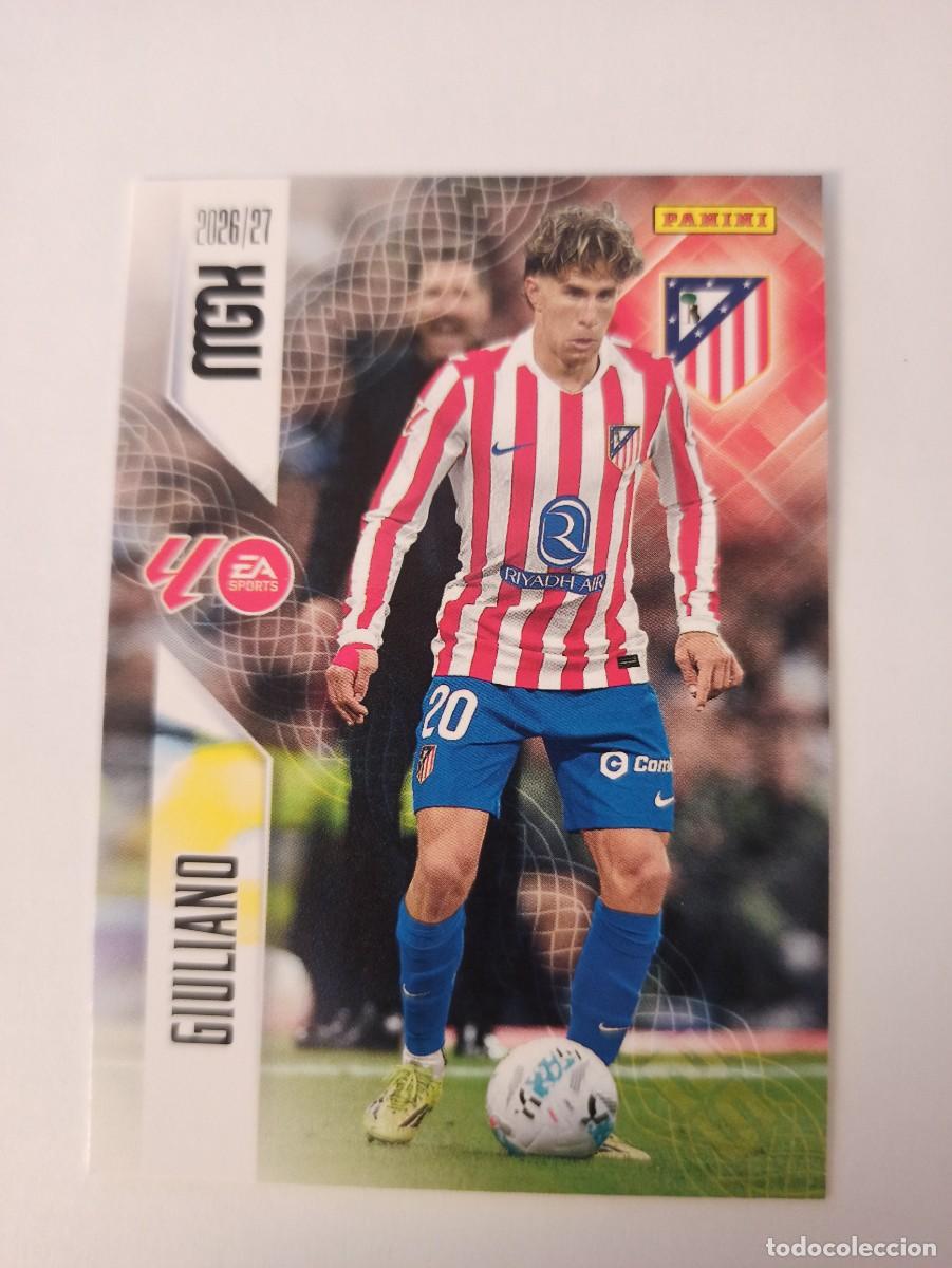 Football Stickers: Giuliano 69 - At. Madrid - MEGACRACKS 2026 2027 - 26 27 - MGK - PANINI