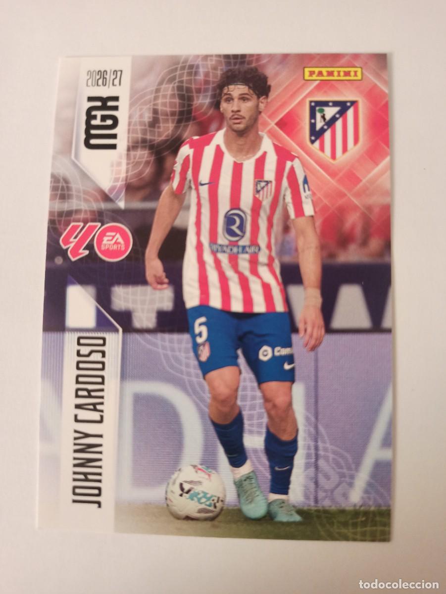 Football Stickers: Johnny Cardoso 66 - At. Madrid - MEGACRACKS 2026 2027 - 26 27 - MGK - PANINI