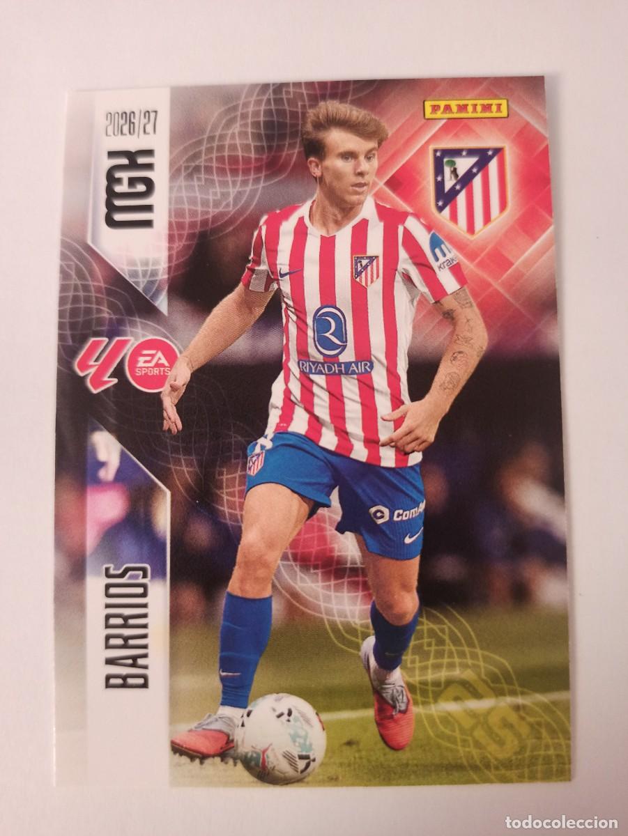Fu&szlig;ball-Sticker: Barrios 65 - At. Madrid - MEGACRACKS 2026 2027 - 26 27 - MGK - PANINI