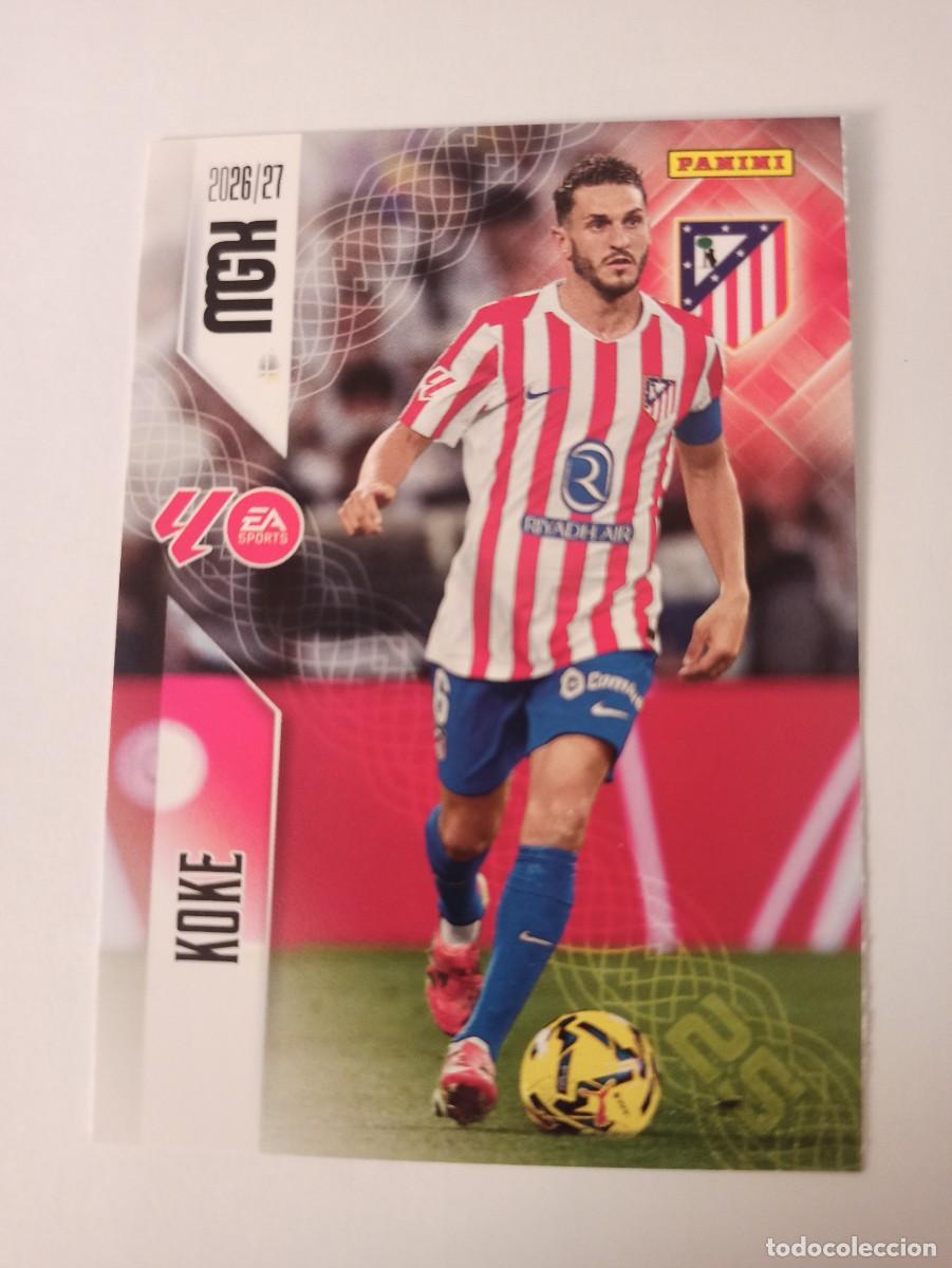 Fu&szlig;ball-Sticker: Koke 64 - At. Madrid - MEGACRACKS 2026 2027 - 26 27 - MGK - PANINI