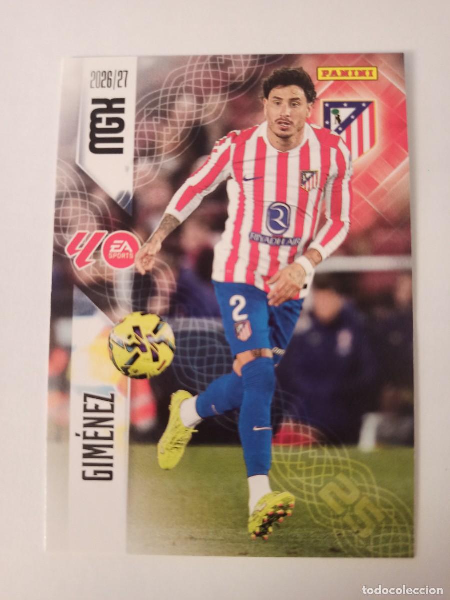 Fu&szlig;ball-Sticker: Gimenez 61 - At. Madrid - MEGACRACKS 2026 2027 - 26 27 - MGK - PANINI