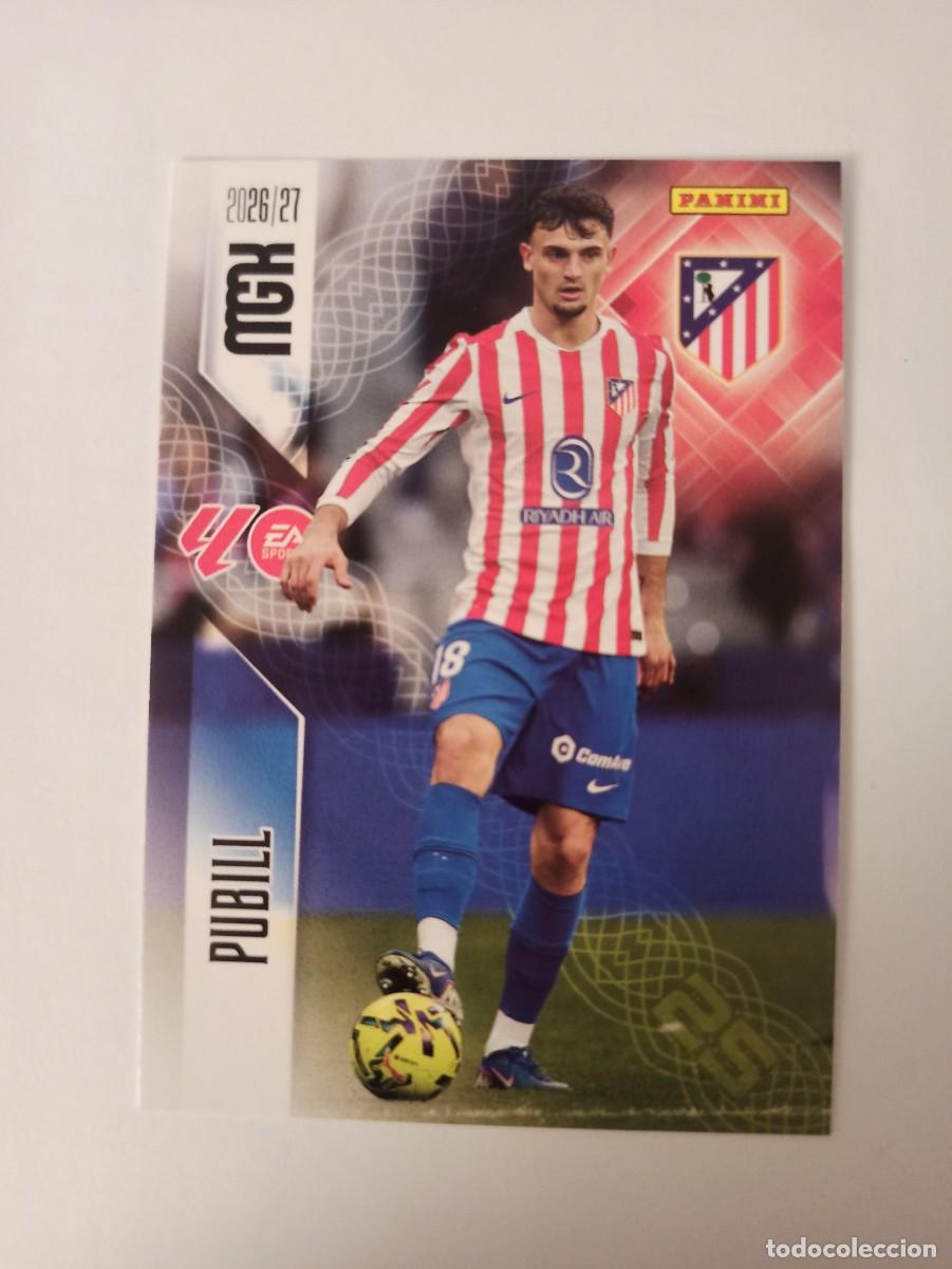 Fu&szlig;ball-Sticker: Pubill 60 - At. Madrid - MEGACRACKS 2026 2027 - 26 27 - MGK - PANINI