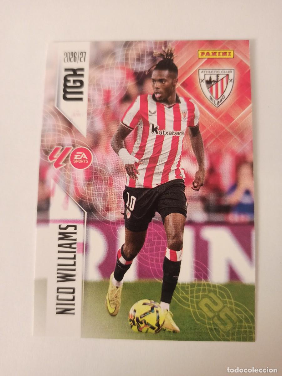 Fu&szlig;ball-Sticker: Nico Williams 54 - Ath. Bilbao - MEGACRACKS 2026 2027 - 26 27 - MGK - PANINI