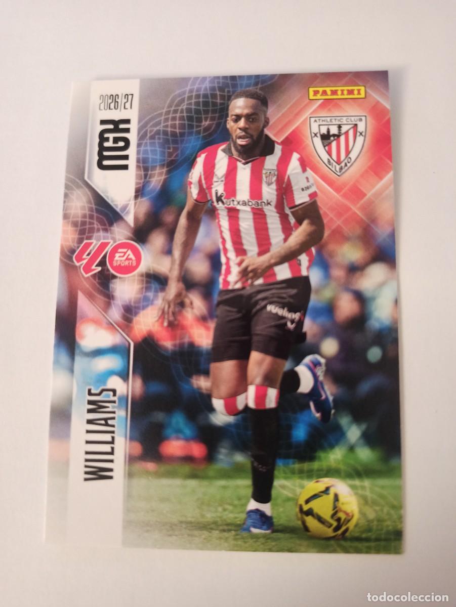 Fu&szlig;ball-Sticker: Williams 52 - Ath. Bilbao - MEGACRACKS 2026 2027 - 26 27 - MGK - PANINI