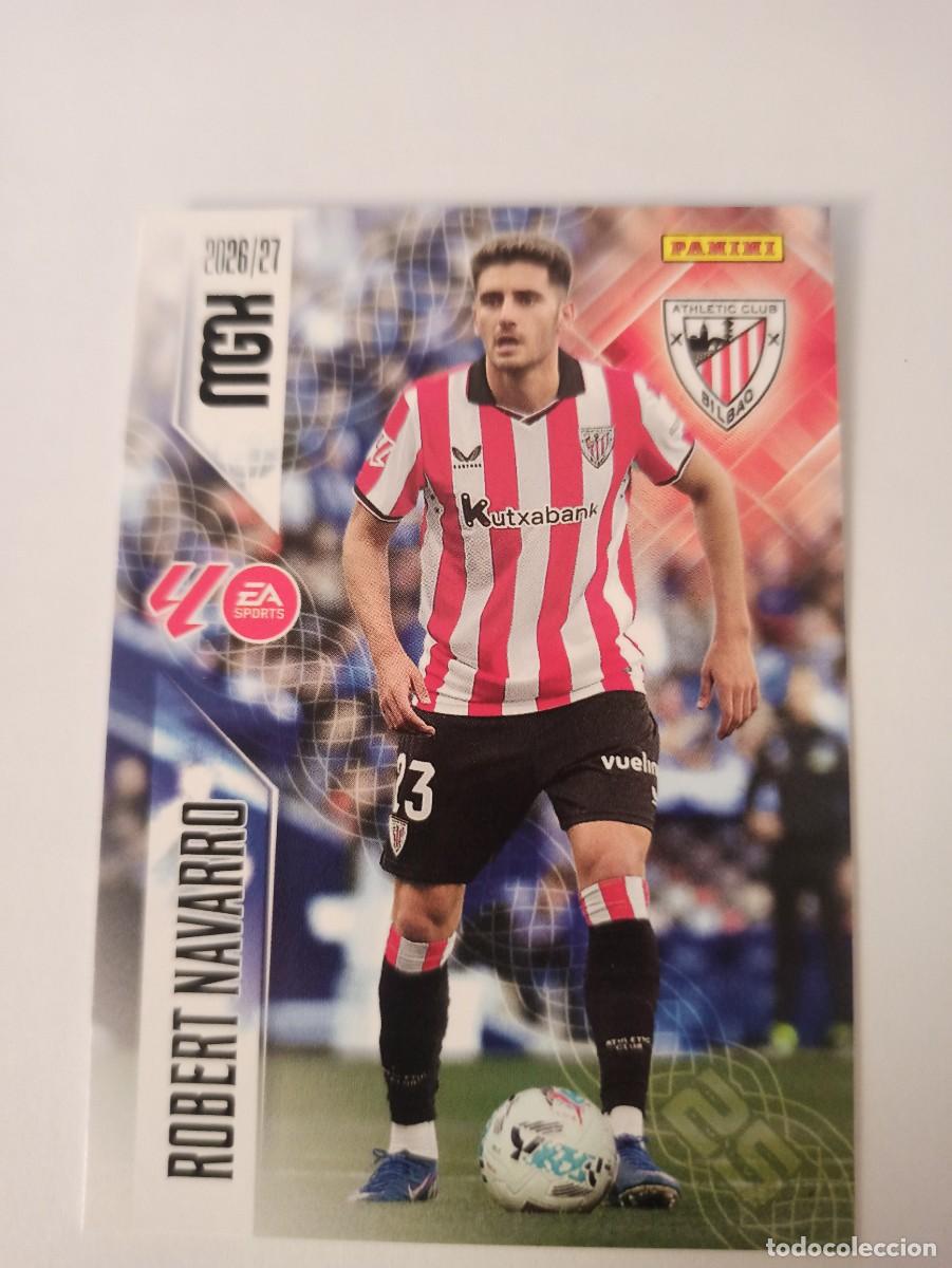 Fu&szlig;ball-Sticker: Robert Navarro 51 - Ath. Bilbao - MEGACRACKS 2026 2027 - 26 27 - MGK - PANINI