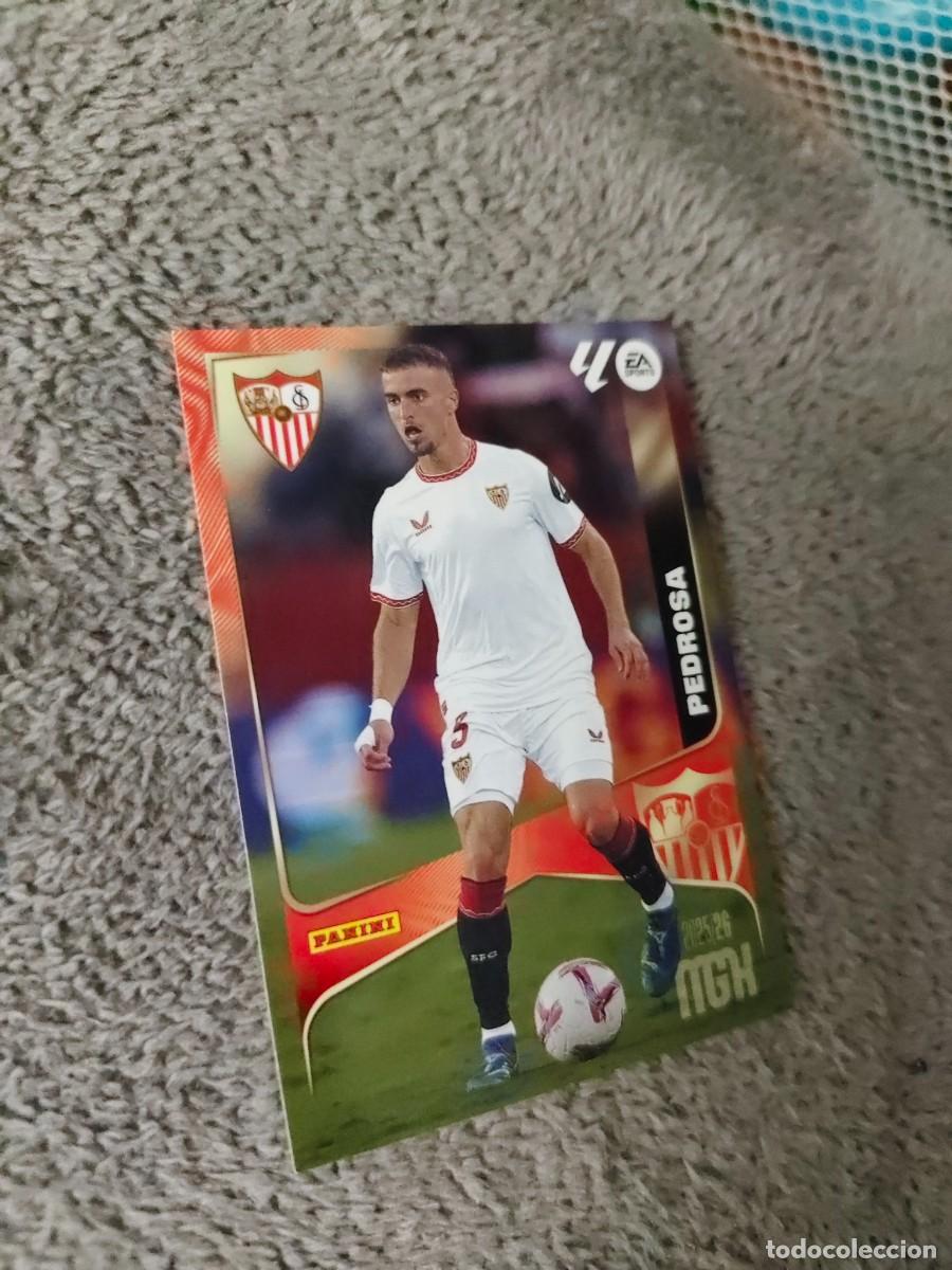 Cromos de f&uacute;tbol: 333 MEGACRACKS MGK 25 26 PEDROSA SEVILLA FC BASE CARD LALIGA PANINI LA LIGA 2025 2026