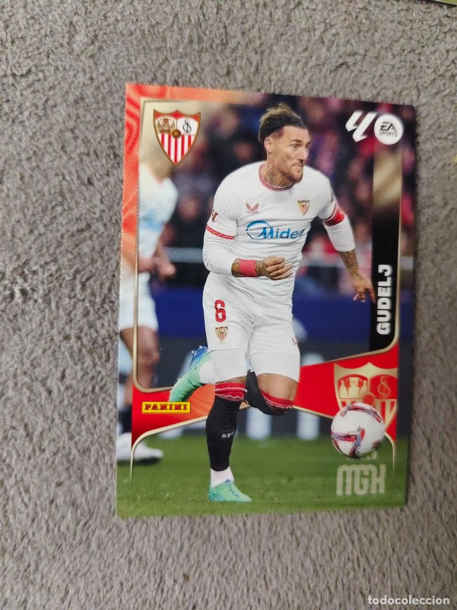 Cromos de f&uacute;tbol: 334 MEGACRACKS MGK 25 26 GUDELJ SEVILLA FC BASE CARD LALIGA PANINI LA LIGA 2025 2026