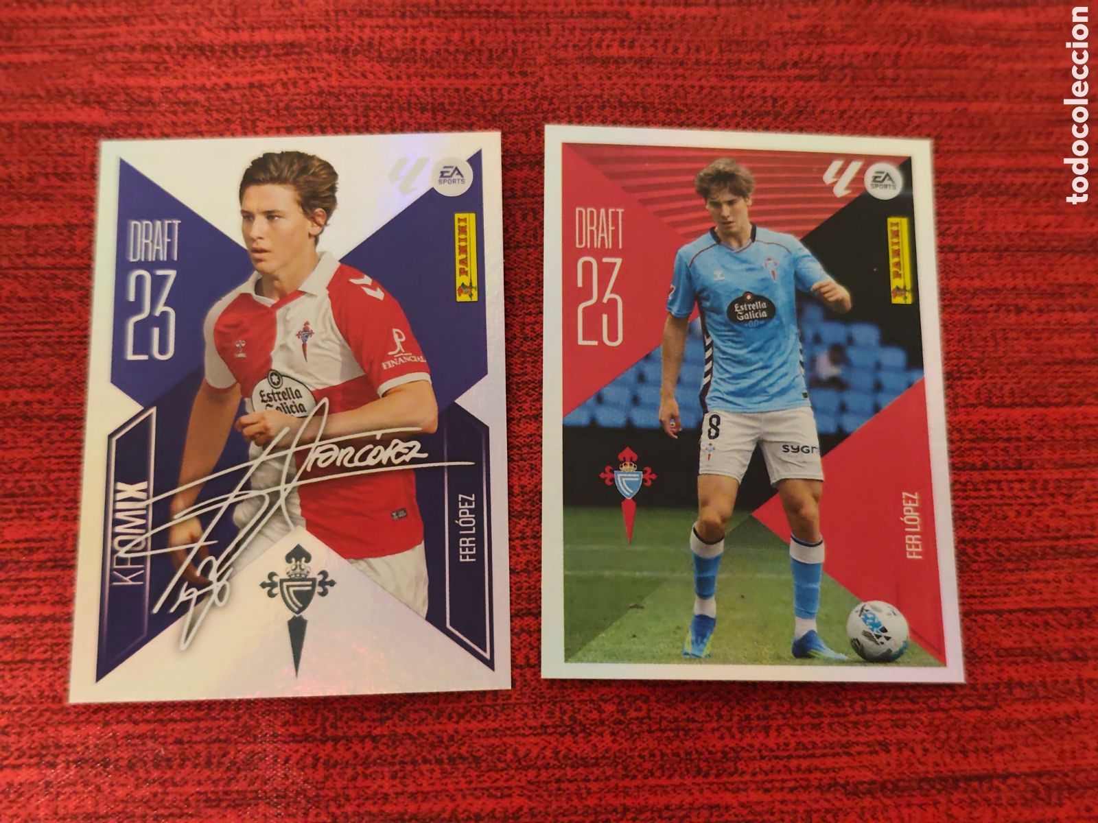 Cromos de f&uacute;tbol: KROMIX DRAFT 7 FER L&Oacute;PEZ CELTA DE VIGO EDICIONES ESTE 2026 2027