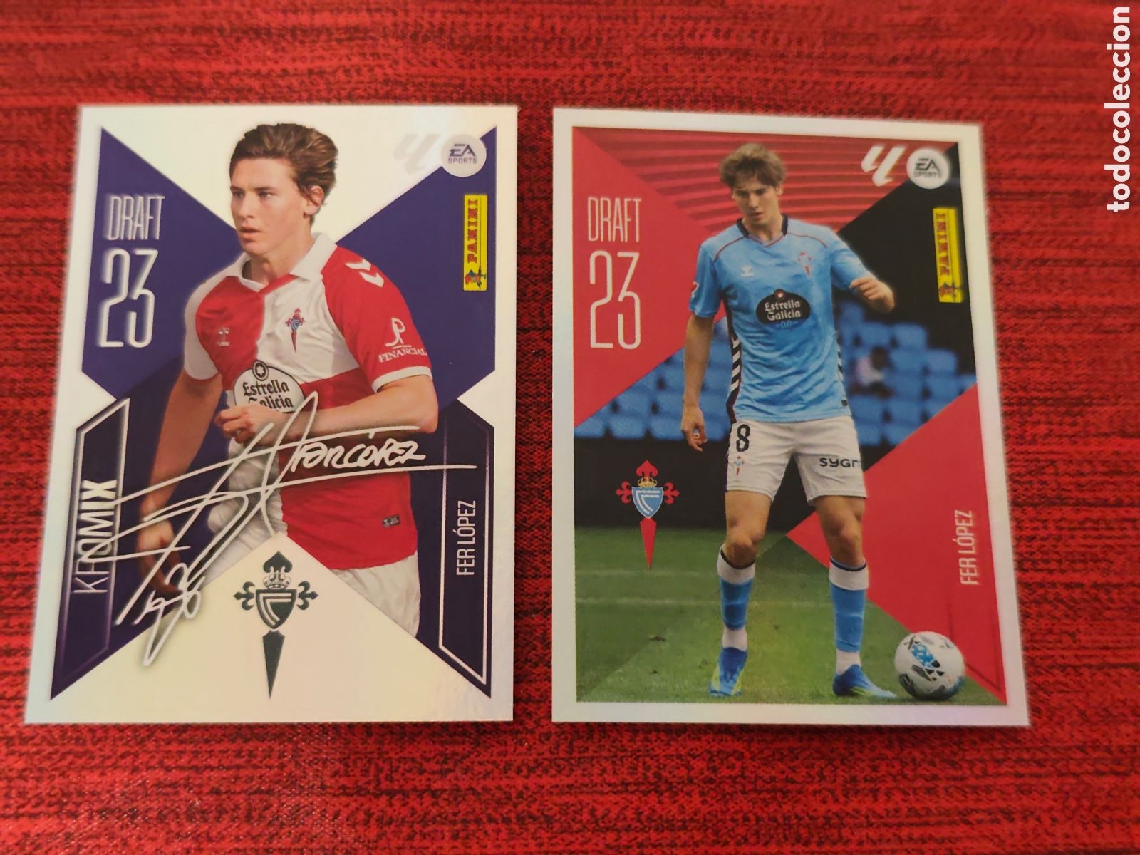 Cromos de Futebol: KROMIX DRAFT 7 FER L&Oacute;PEZ CELTA DE VIGO EDICIONES ESTE 2026 2027
