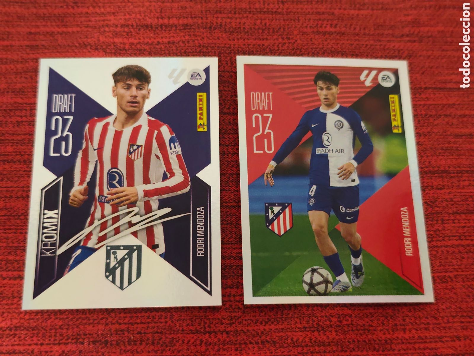 Cromos de f&uacute;tbol: KROMIX DRAFT 21 RODRI MENDOZA ATL&Eacute;TICO MADRID EDICIONES ESTE 2026 2027