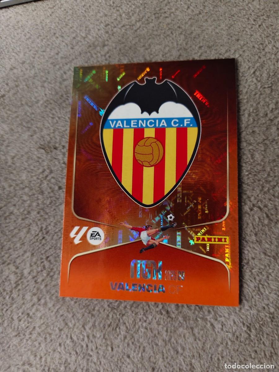 Cromos de Futebol: 343 MEGACRACKS MGK 25 26 ESCUDO VALENCIA CF BASE CARD LALIGA PANINI LA LIGA 2025 2026