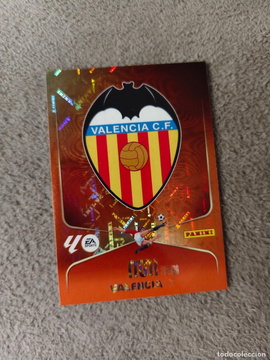 Cromos de Futebol: 343 MEGACRACKS MGK 25 26 ESCUDO VALENCIA CF BASE CARD LALIGA PANINI LA LIGA 2025 2026