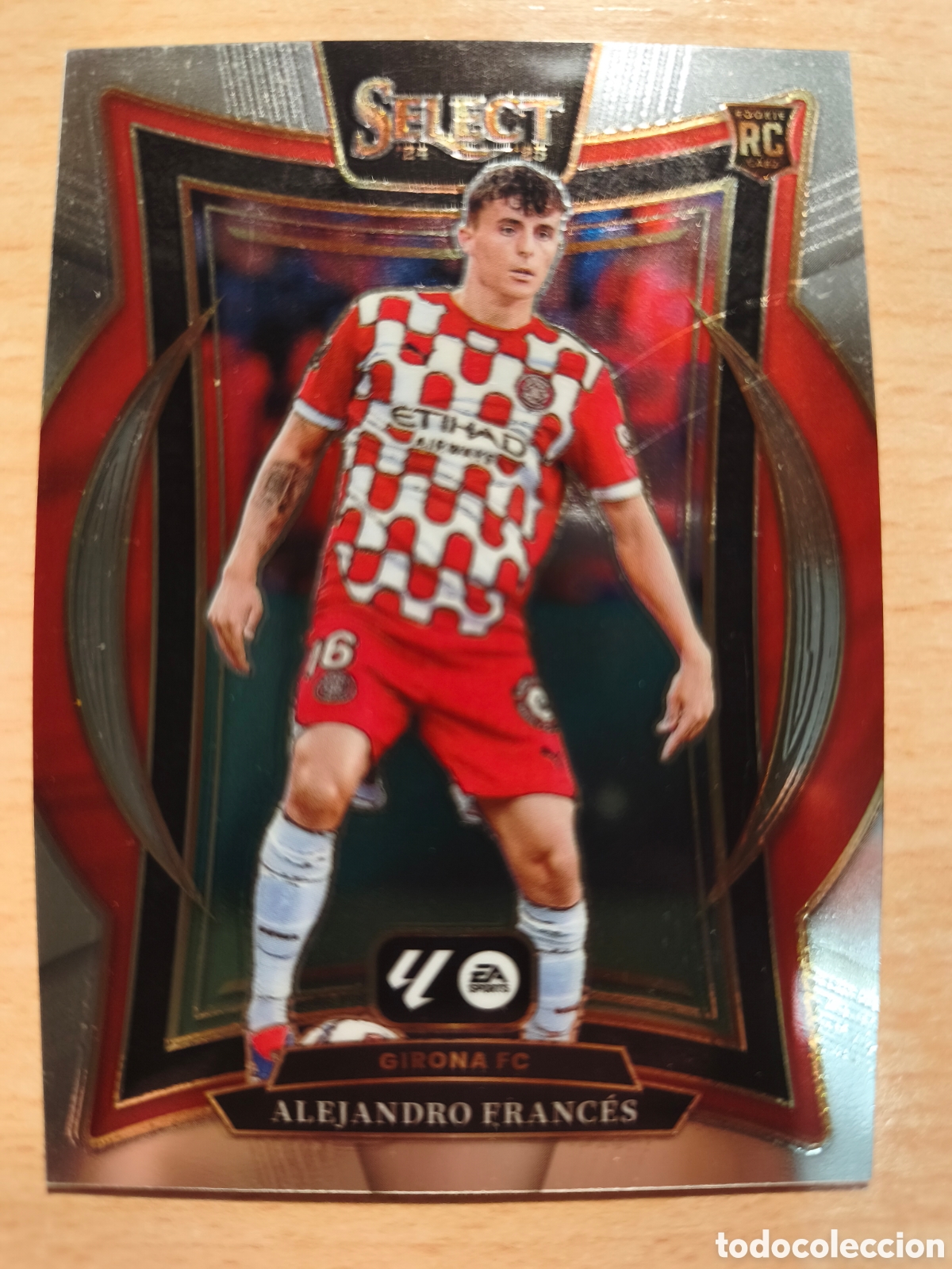 Fu&szlig;ball-Sticker: 93 ALEJANDRO FRANC&Eacute;S RC TERRACE GIRONA SELECT LA LIGA 2024 2025 PANINI 24 25 ROOKIE