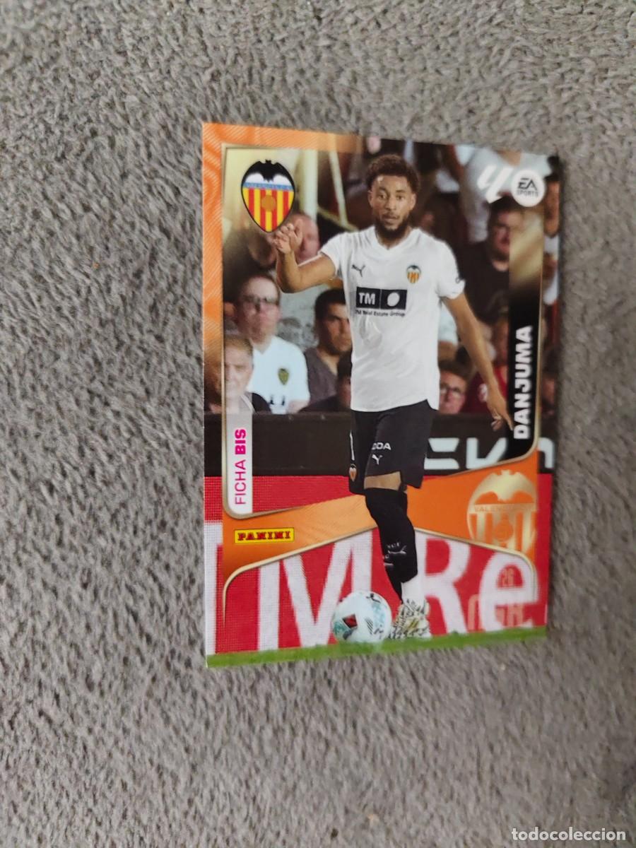 Fu&szlig;ball-Sticker: 358 BIS MEGACRACKS MGK 25 26 DANJUMA VALENCIA CF FICHA LALIGA PANINI LA LIGA 2025 2026