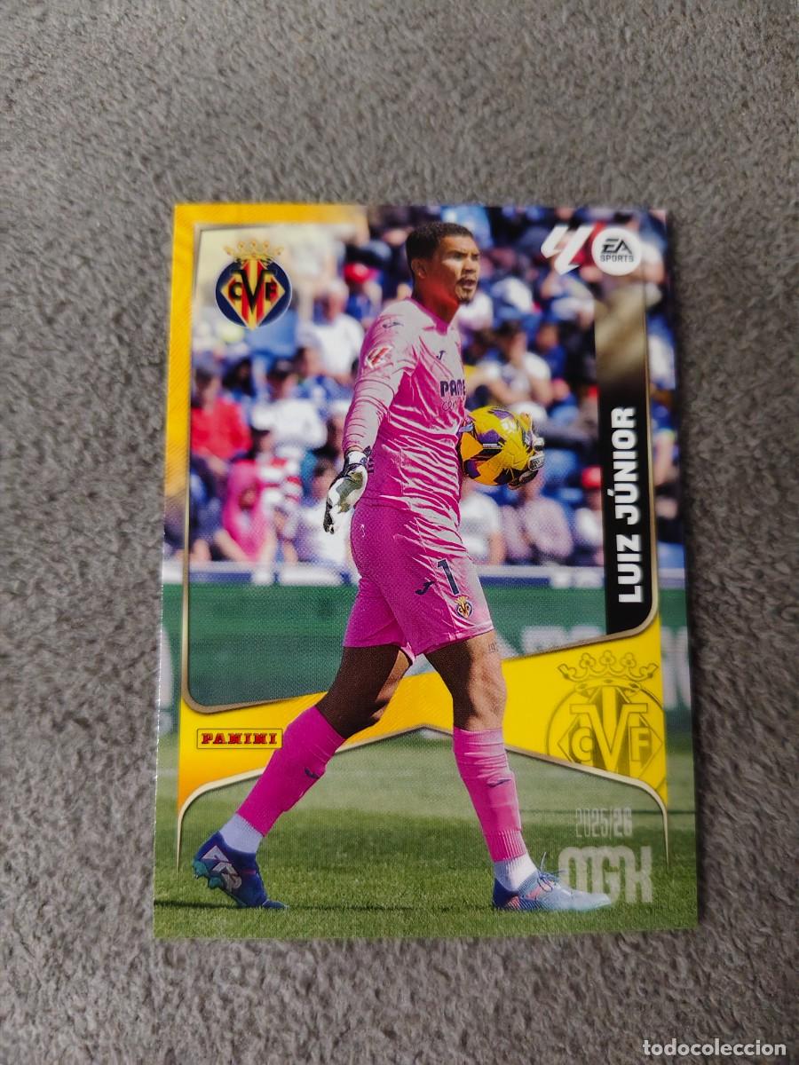 Fu&szlig;ball-Sticker: 362 MEGACRACKS MGK 25 26 LUIZ J&Uacute;NIOR VILLARREAL CF BASE CARD LALIGA PANINI LA LIGA 2025 2026