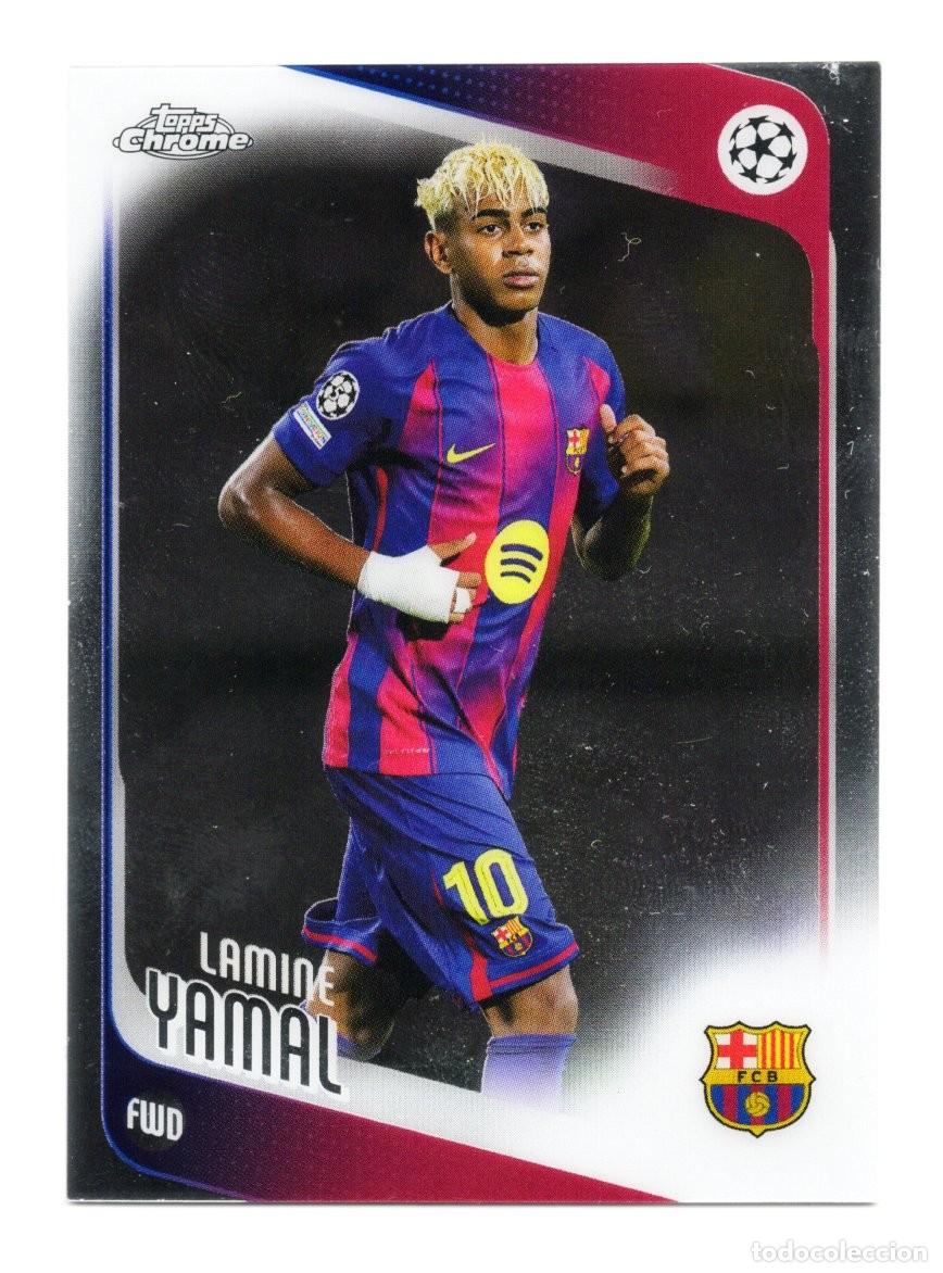 Figurine di Calcio: LAMINE YAMAL TOPPS CHROME 25 26 2025 2026
