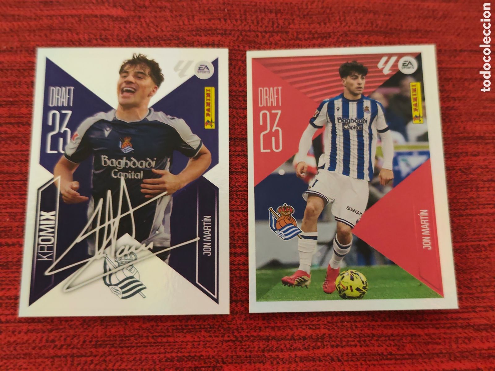 Figurine di Calcio: KROMIX DRAFT 13 JON MART&Iacute;N REAL SOCIEDAD EDICIONES ESTE 2026 2027
