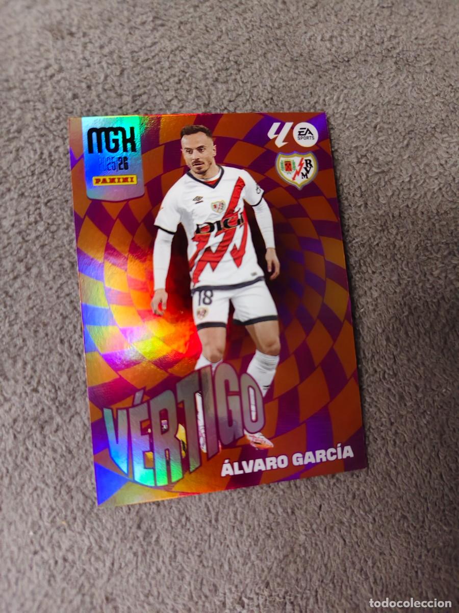 Cromos de f&uacute;tbol: 379 MEGACRACKS MGK 25 26 &Aacute;LVARO GARCIA RAYO VALLECANO V&Eacute;RTIGO LALIGA PANINI LA LIGA 2025 2026