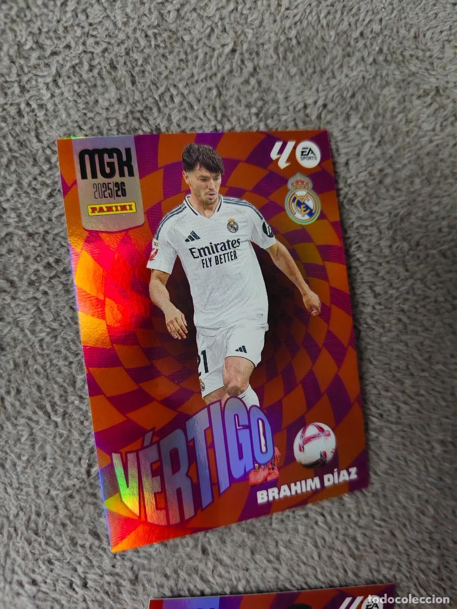 Cartes &agrave; collectionner de Football: 381 MEGACRACKS MGK 25 26 BRAHIM D&Iacute;AZ REAL MADRID CF V&Eacute;RTIGO LALIGA PANINI LA LIGA 2025 2026