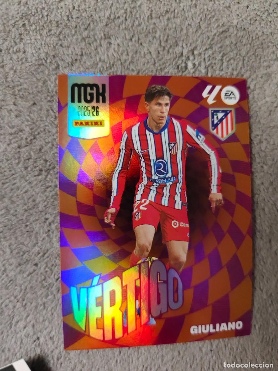 Cartes &agrave; collectionner de Football: 383 MEGACRACKS MGK 25 26 GIULIANO ATL&Eacute;TICO DE MADRID V&Eacute;RTIGO LALIGA PANINI LA LIGA 2025 2026