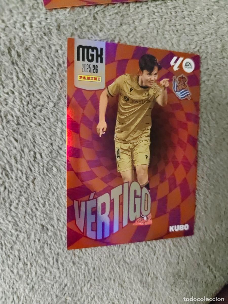 Cartes &agrave; collectionner de Football: 384 MEGACRACKS MGK 25 26 KUBO REAL SOCIEDAD V&Eacute;RTIGO LALIGA PANINI LA LIGA 2025 2026