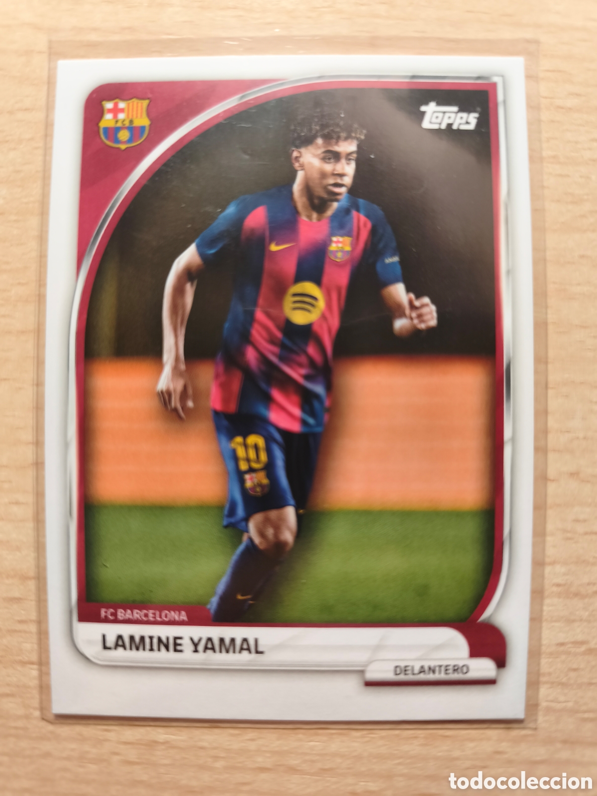 Cartes &agrave; collectionner de Football: 19 LAMINE YAMAL COLLECTOR TIN FC BARCELONA FIRST TEAM 2025 2026 TOPPS 25 26