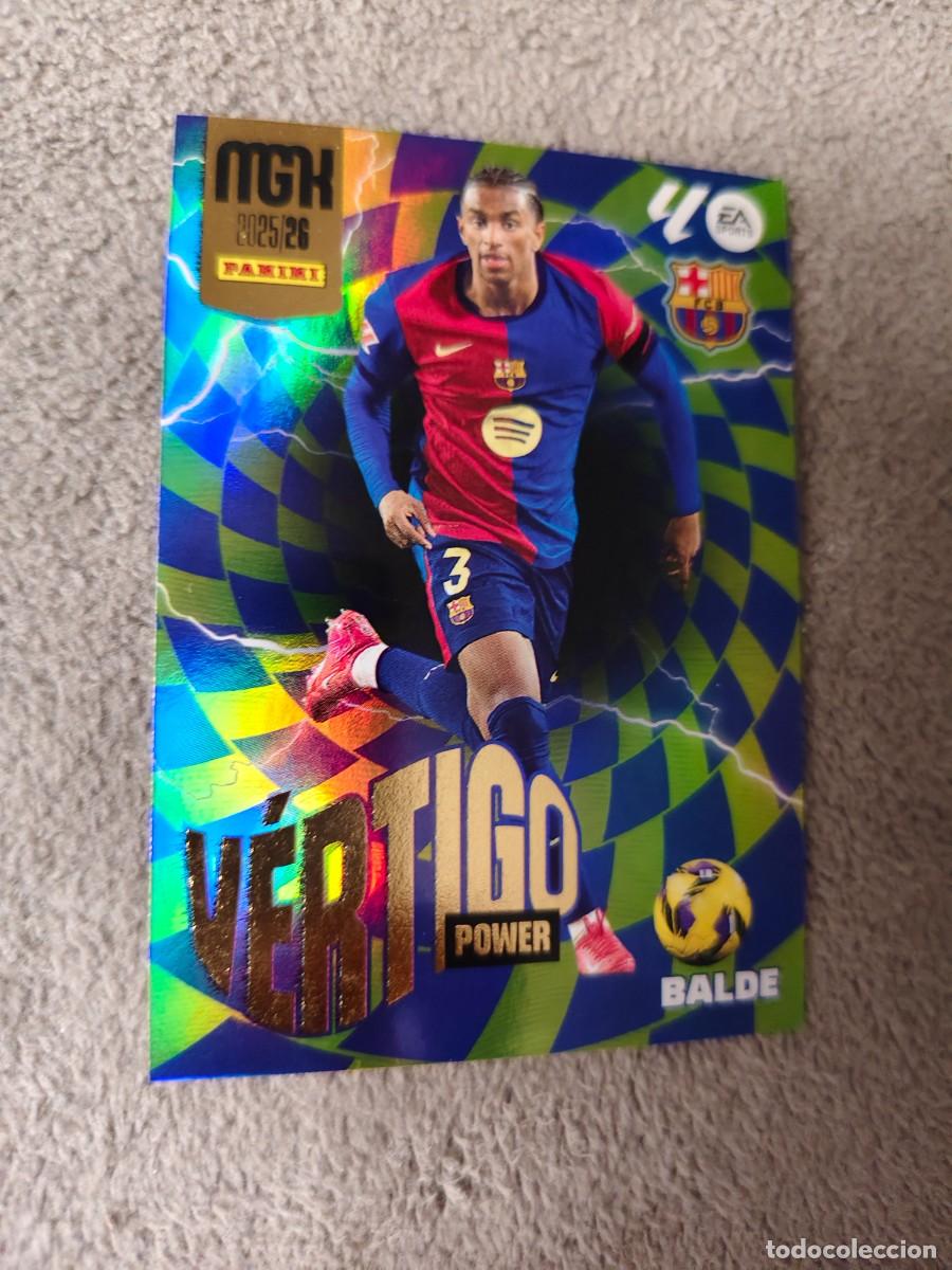 Cartes &agrave; collectionner de Football: P 380 MEGACRACKS MGK 25 26 BALDE FC BARCELONA V&Eacute;RTIGO POWER LALIGA PANINI LA LIGA 2025 2026