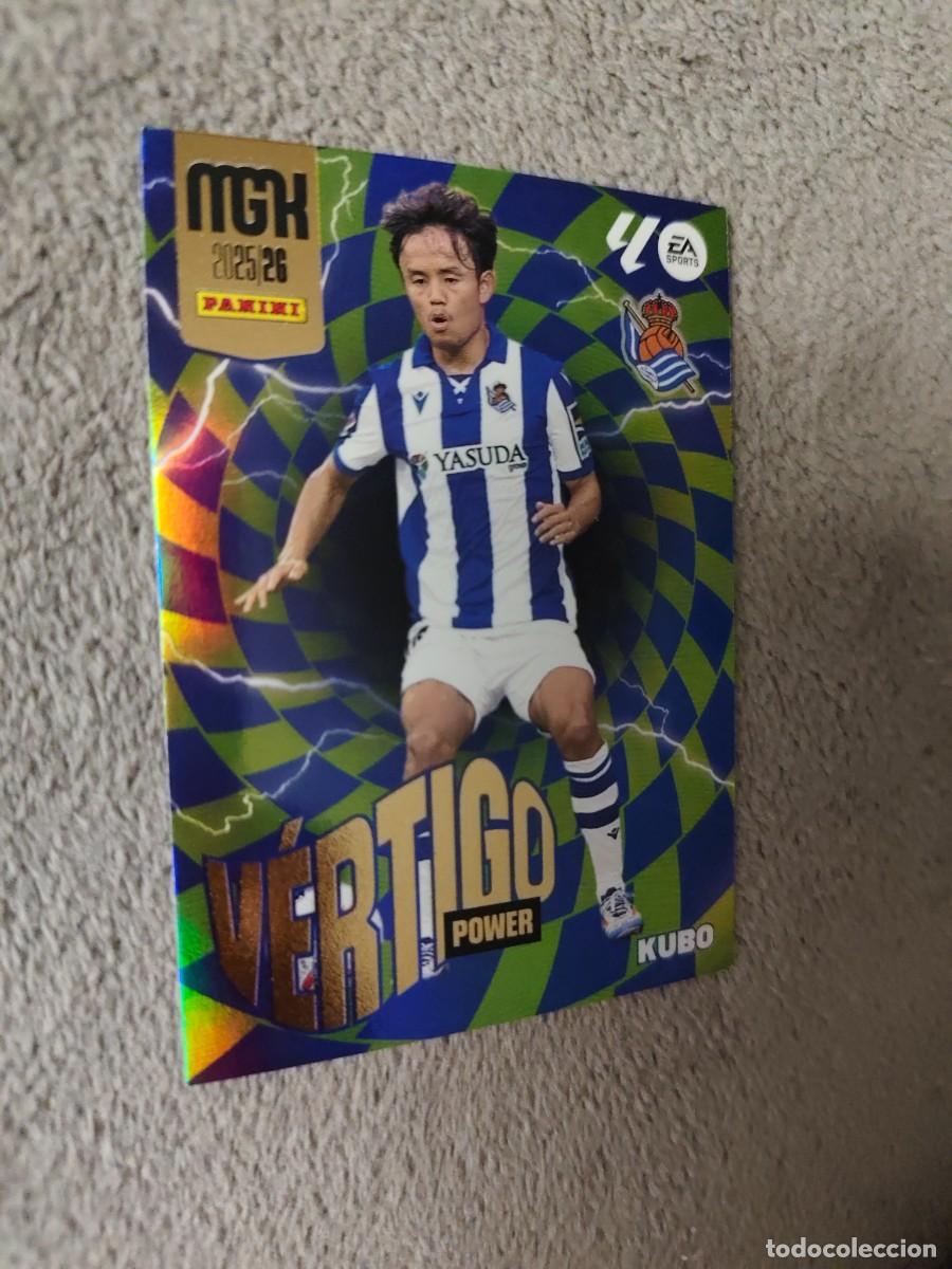 Cartes &agrave; collectionner de Football: P 384 MEGACRACKS MGK 25 26 KUBO REAL SOCIEDAD V&Eacute;RTIGO POWER LALIGA PANINI LA LIGA 2025 2026