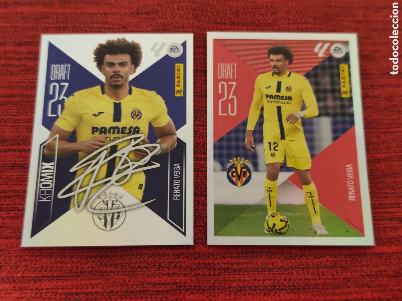 Cartes &agrave; collectionner de Football: KROMIX DRAFT 20 RENATO VEIGA VILLARREAL EDICIONES ESTE 2026 2027