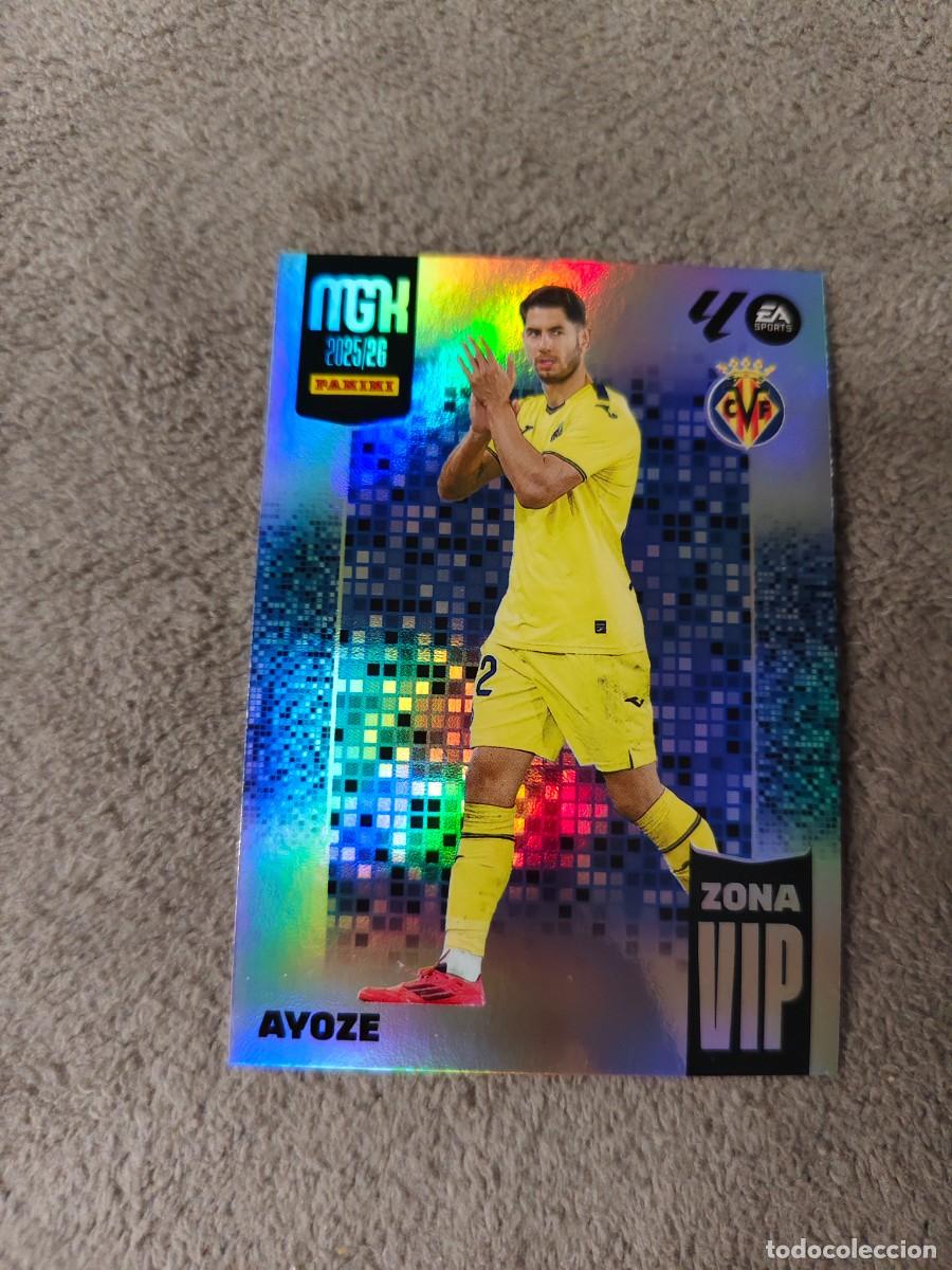 Cromos de f&uacute;tbol: 388 MEGACRACKS MGK 25 26 AYOZE VILLARREAL CF ZONA VIP LALIGA PANINI LA LIGA 2025 2026