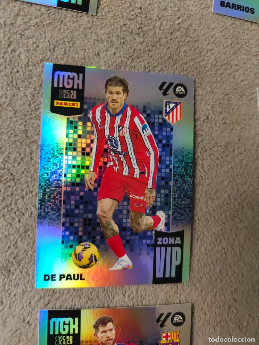 Cromos de f&uacute;tbol: 393 MEGACRACKS MGK 25 26 DE PAUL ATL&Eacute;TICO DE MADRID ZONA VIP LALIGA PANINI LA LIGA 2025 2026