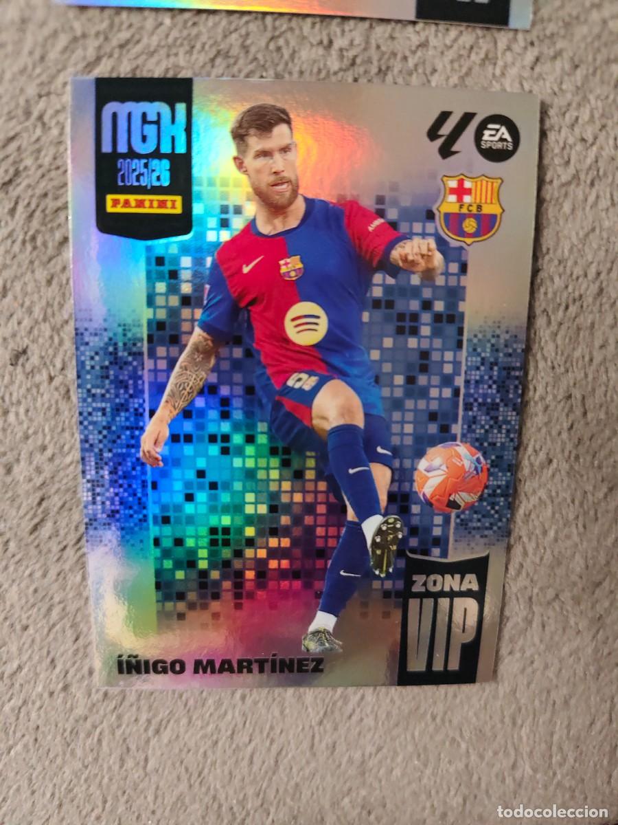 Cromos de f&uacute;tbol: 396 MEGACRACKS MGK 25 26 &Iacute;&Ntilde;IGO MART&Iacute;NEZ FC BARCELONA ZONA VIP LALIGA PANINI LA LIGA 2025 2026