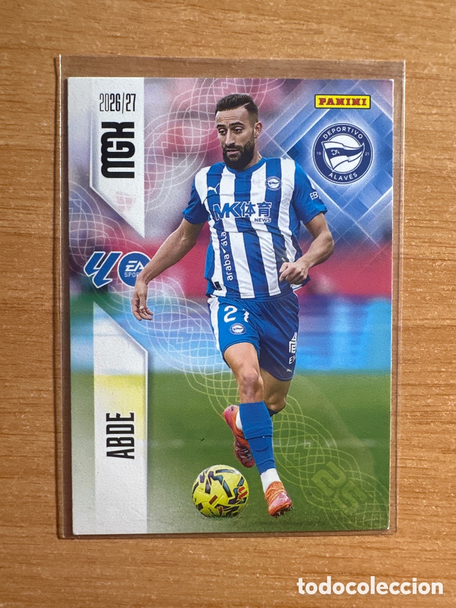 Figurine di Calcio: 34 ABDE DEPORTIVO ALAVES FICHAS ALBUM MEGACRACKS 2026 2027 MGK 26 27