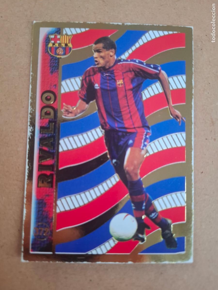 Cromos de f&uacute;tbol: MUNDICROMO 98 99 1998 1999 - 372 RIVALDO ( EL MEJOR ) - FC. BARCELONA