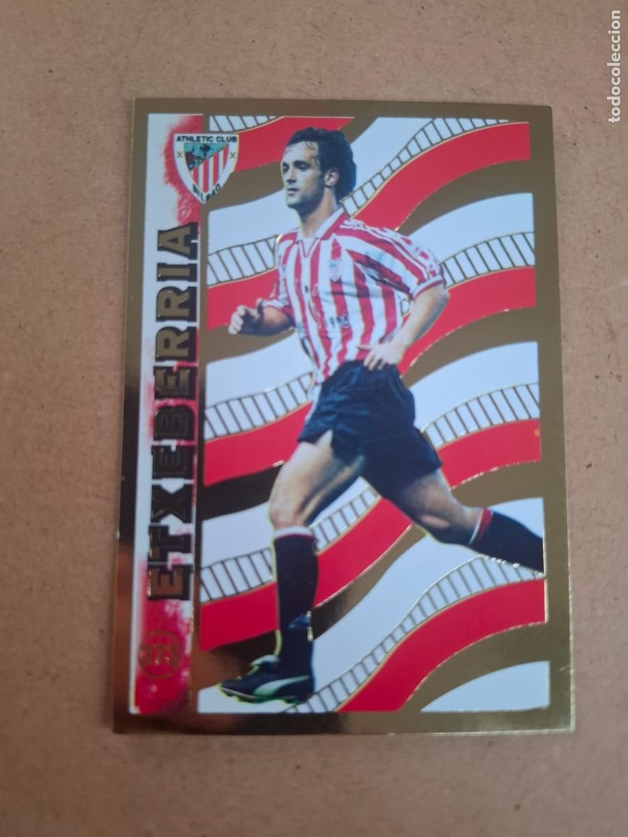 Cromos de f&uacute;tbol: MUNDICROMO 98 99 1998 1999 - 373 ETXEBERRIA ( EL MEJOR ) - ATHLETIC CLUB