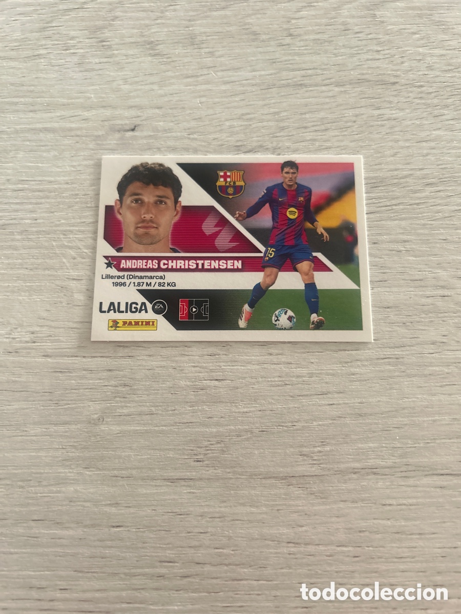 Cromos de f&uacute;tbol: Christensen 6B 6 B Barcelona Liga Este 2026/27 26-27 Panini
