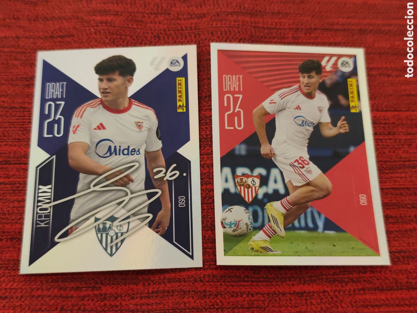 Cromos de f&uacute;tbol: KROMIX DRAFT 17 OSO SEVILLA EDICIONES ESTE 2026 2027