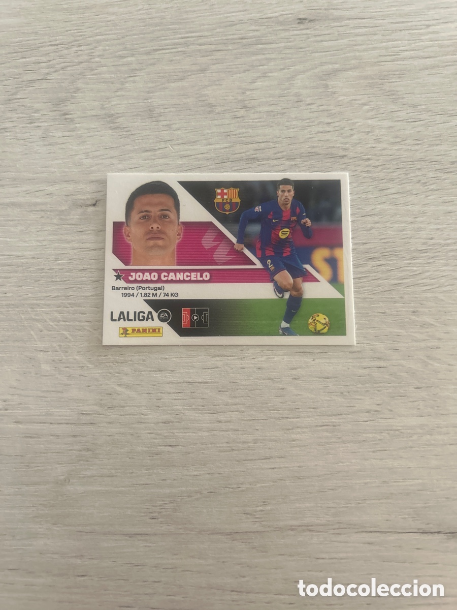 Cromos de f&uacute;tbol: Joao Cancelo 9 Barcelona Liga Este 2026/27 26-27 Panini