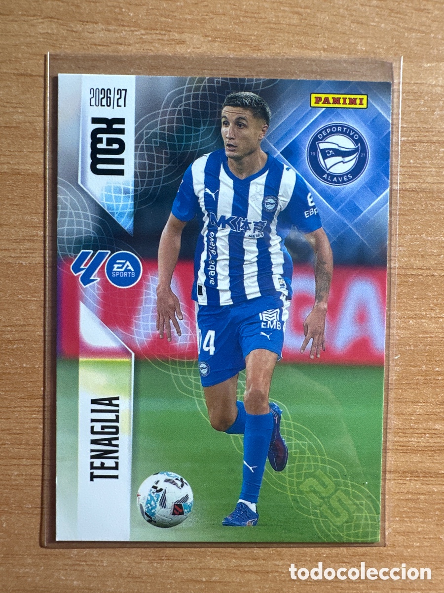 Figurine di Calcio: 23 TENAGLIA DEPORTIVO ALAVES FICHAS ALBUM MEGACRACKS 2026 2027 MGK 26 27