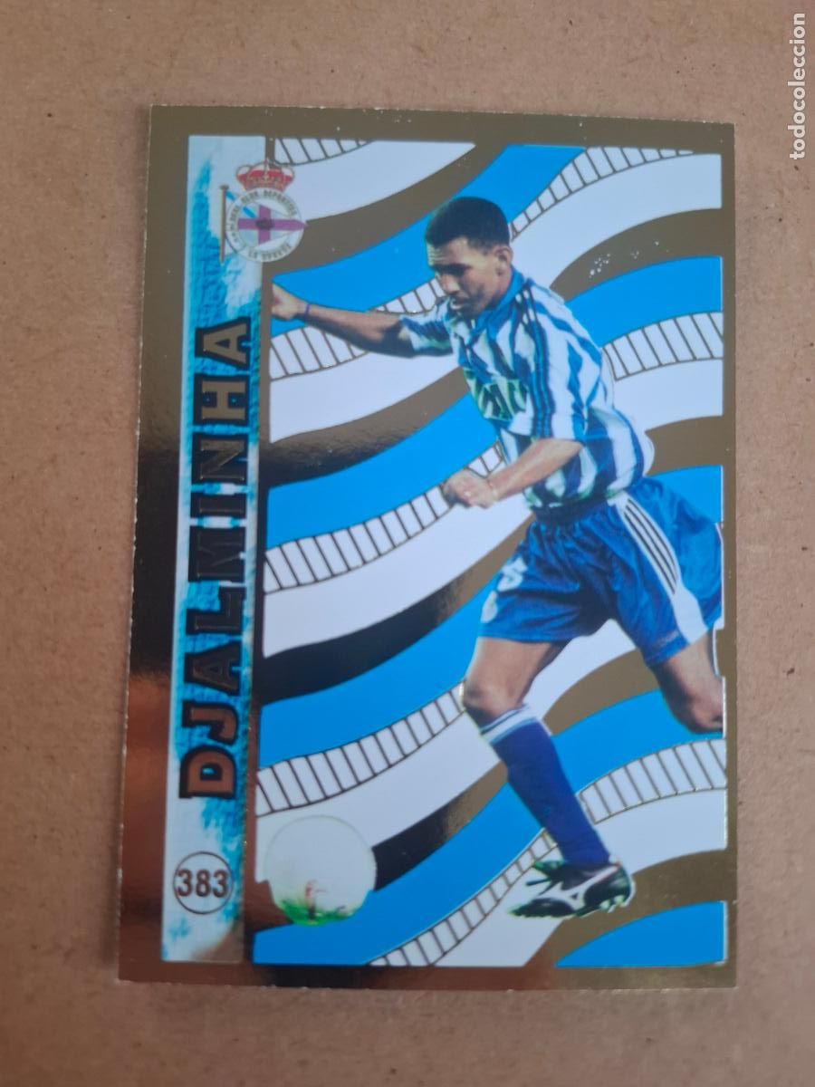 Cromos de f&uacute;tbol: MUNDICROMO 98 99 1998 1999 - 383 DJALMINHA ( EL MEJOR ) - R.C. DEPORTIVO LA CORU&Ntilde;A
