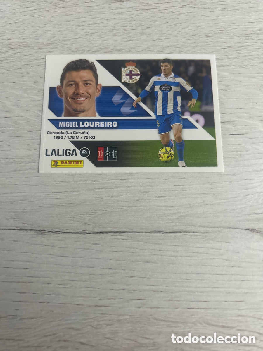 Cromos de f&uacute;tbol: Loureiro 6 Deportivo Liga Este 2026/27 26-27 Panini