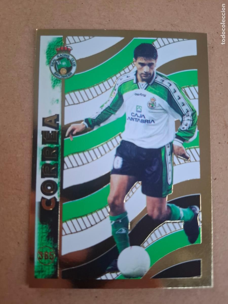 Cromos de f&uacute;tbol: MUNDICROMO 98 99 1998 1999 - 385 CORREA ( EL MEJOR ) - RACING SANTANDER