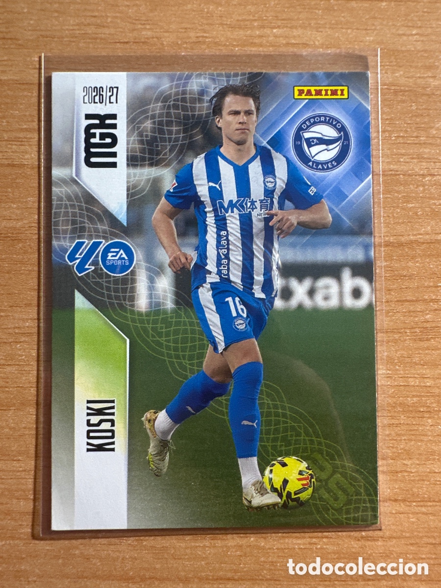 Cromos de f&uacute;tbol: 24 KOSKI DEPORTIVO ALAVES MEGACRACKS 2026 2027 (MGK 26 27)